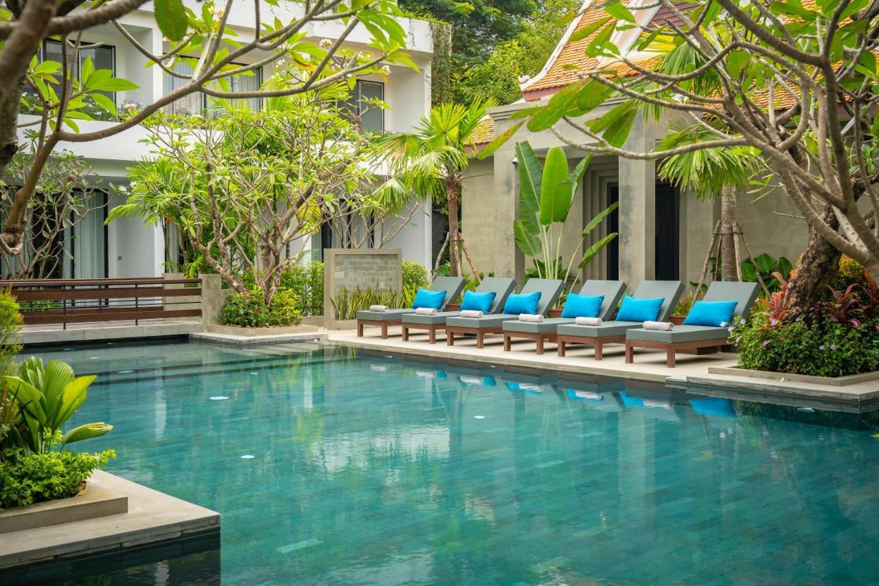 Eightfold Urban Resort سيام ريب المظهر الخارجي الصورة The swimming pool at the hotel